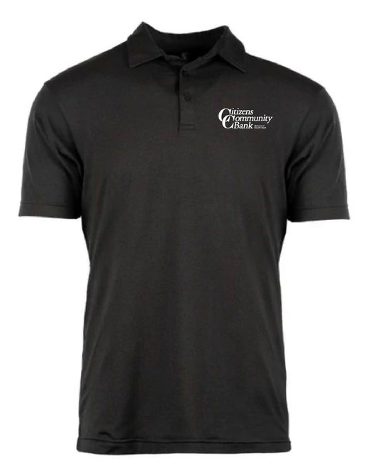 Citizens Community Bank - Tier 2 - Embroidered - Burnside Men's Soft Jersey Polo - B0900