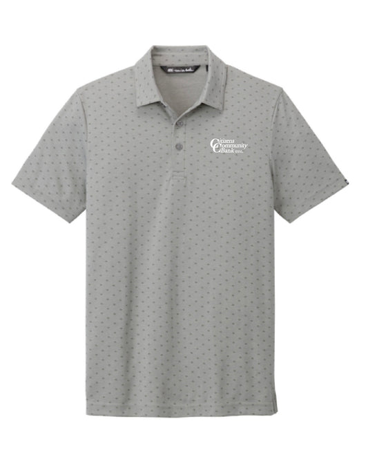 Citizens Community Bank - Tier 1 - Embroidered - TravisMathew Men's Oceanside Geo Polo - TM1MY403