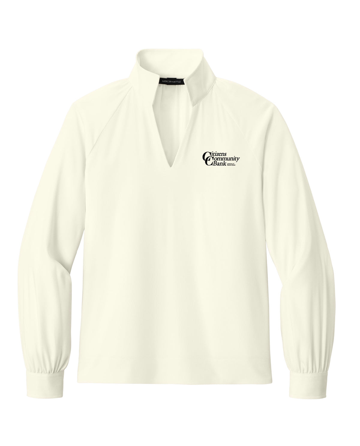 Citizens Community Bank - Tier 2 - Embroidered - Mercer+Mettle Women’s Long Sleeve Buttery Soft Popover Blouse - MM2019