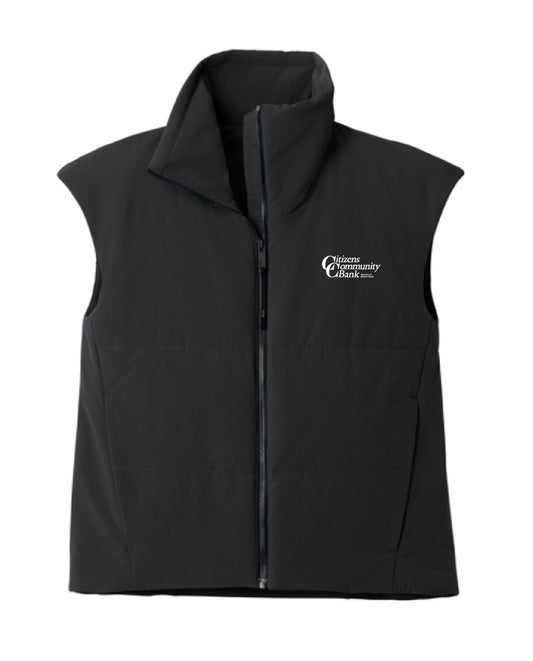 Citizens Community Bank - Tier 1 -  Embroidered - MiiR Women’s Sashiko Stretch Puffy Vest - MRAW442