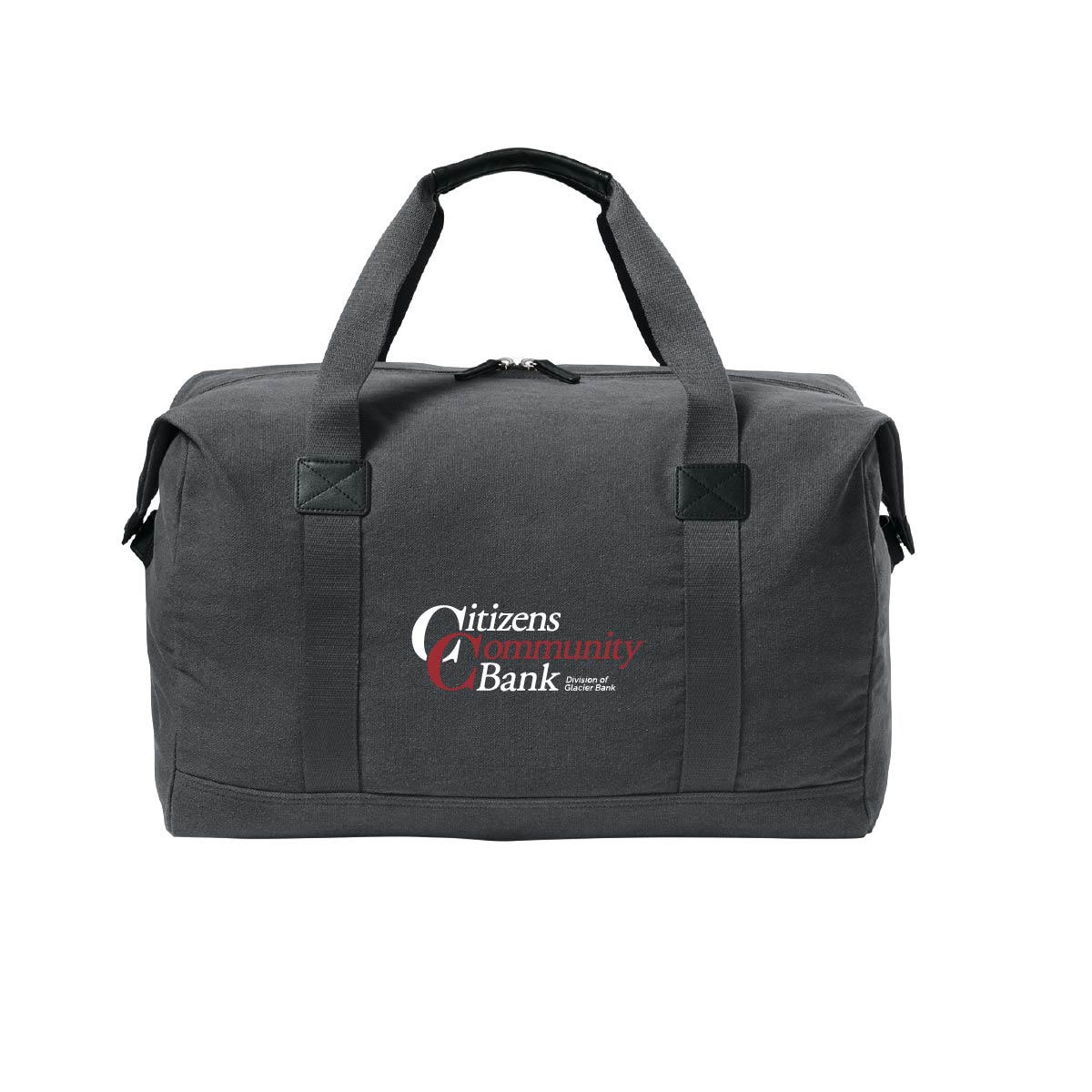 Citizens Community Bank - Embroidered - Port Authority® Washed Canvas Duffel - BG8030