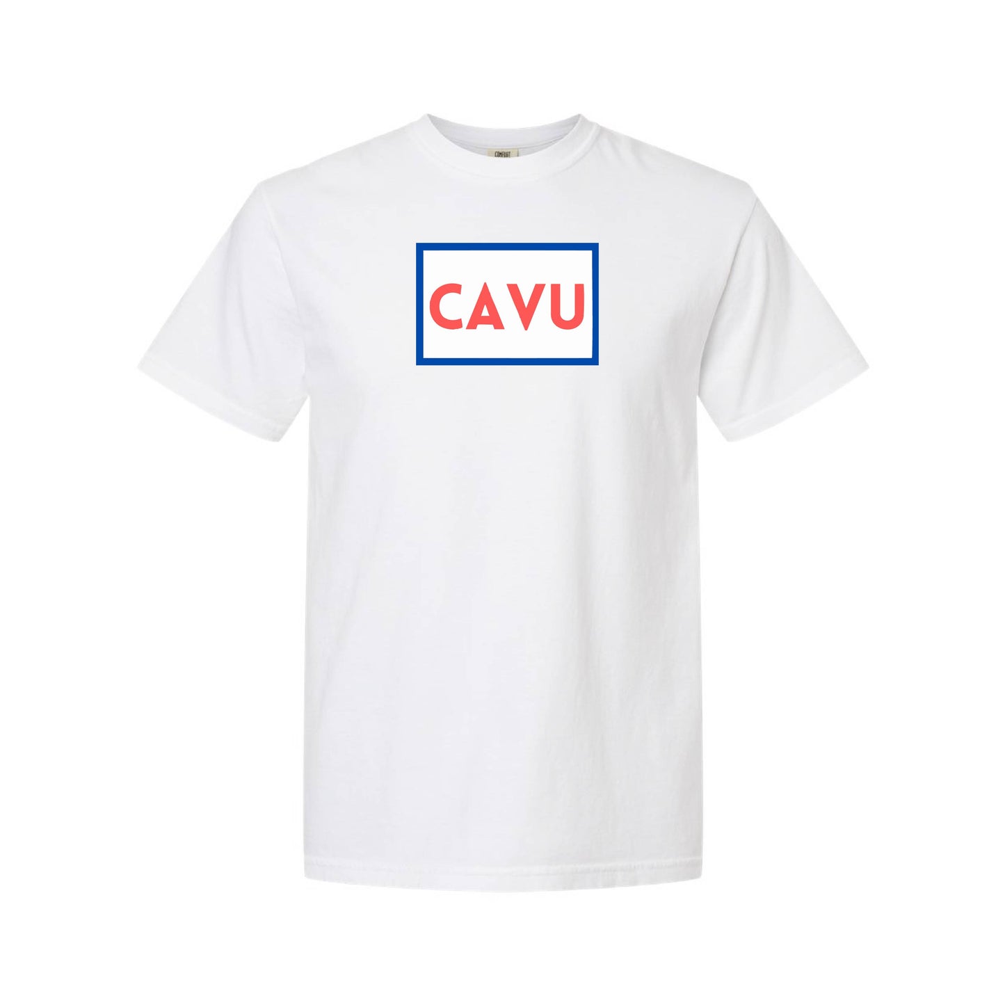 CAVU - Border - White Comfort Colors Tee