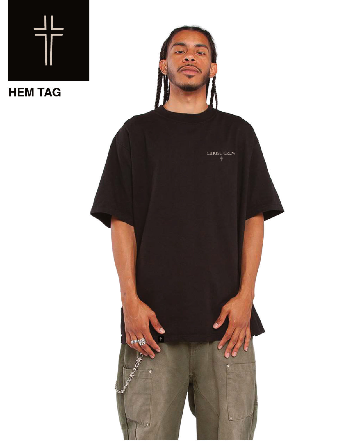 Christ Crew - Last Supper - Printed - Shaka Heavyweight Tee - SHGD