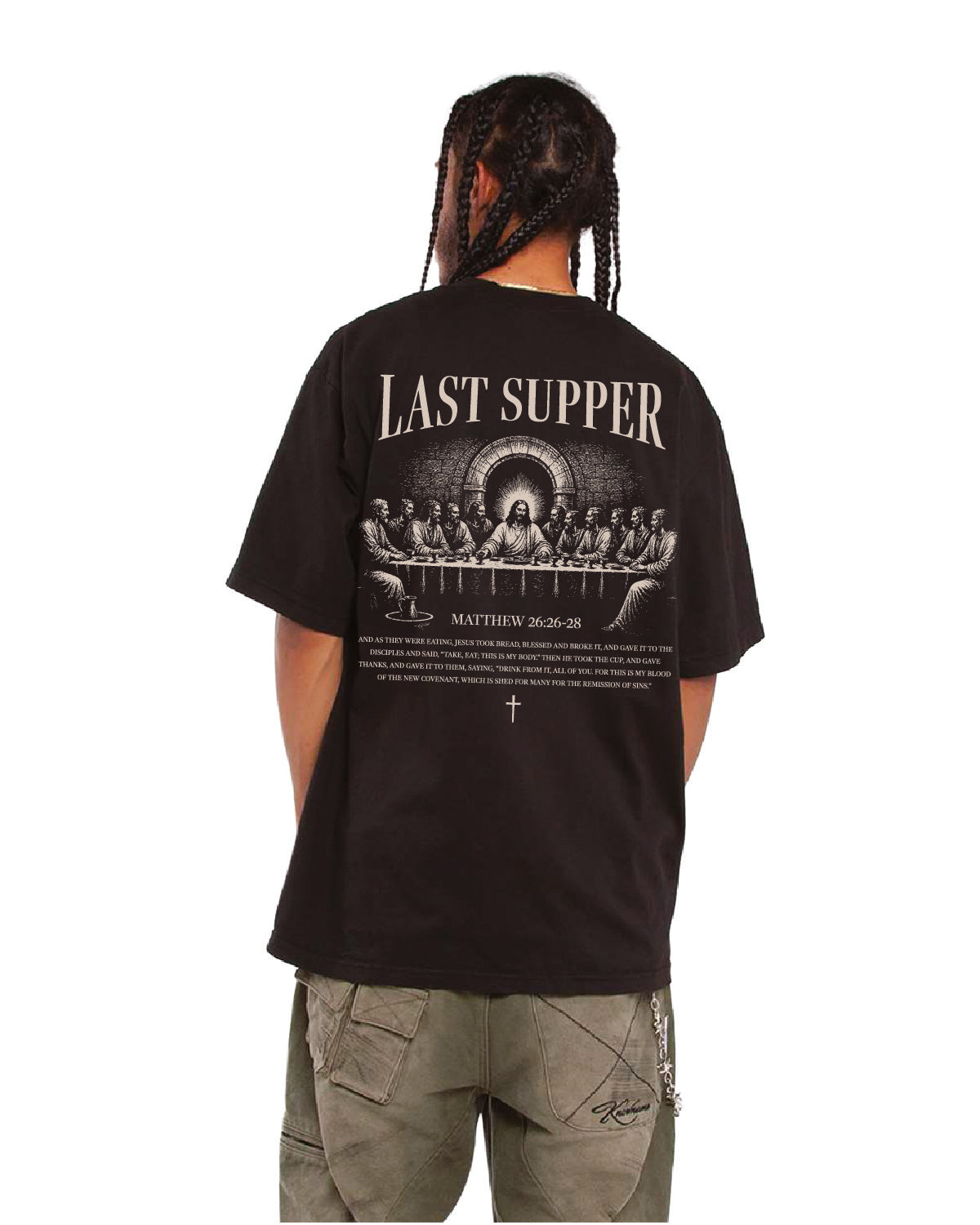 Christ Crew - Last Supper - Printed - Shaka Heavyweight Tee - SHGD