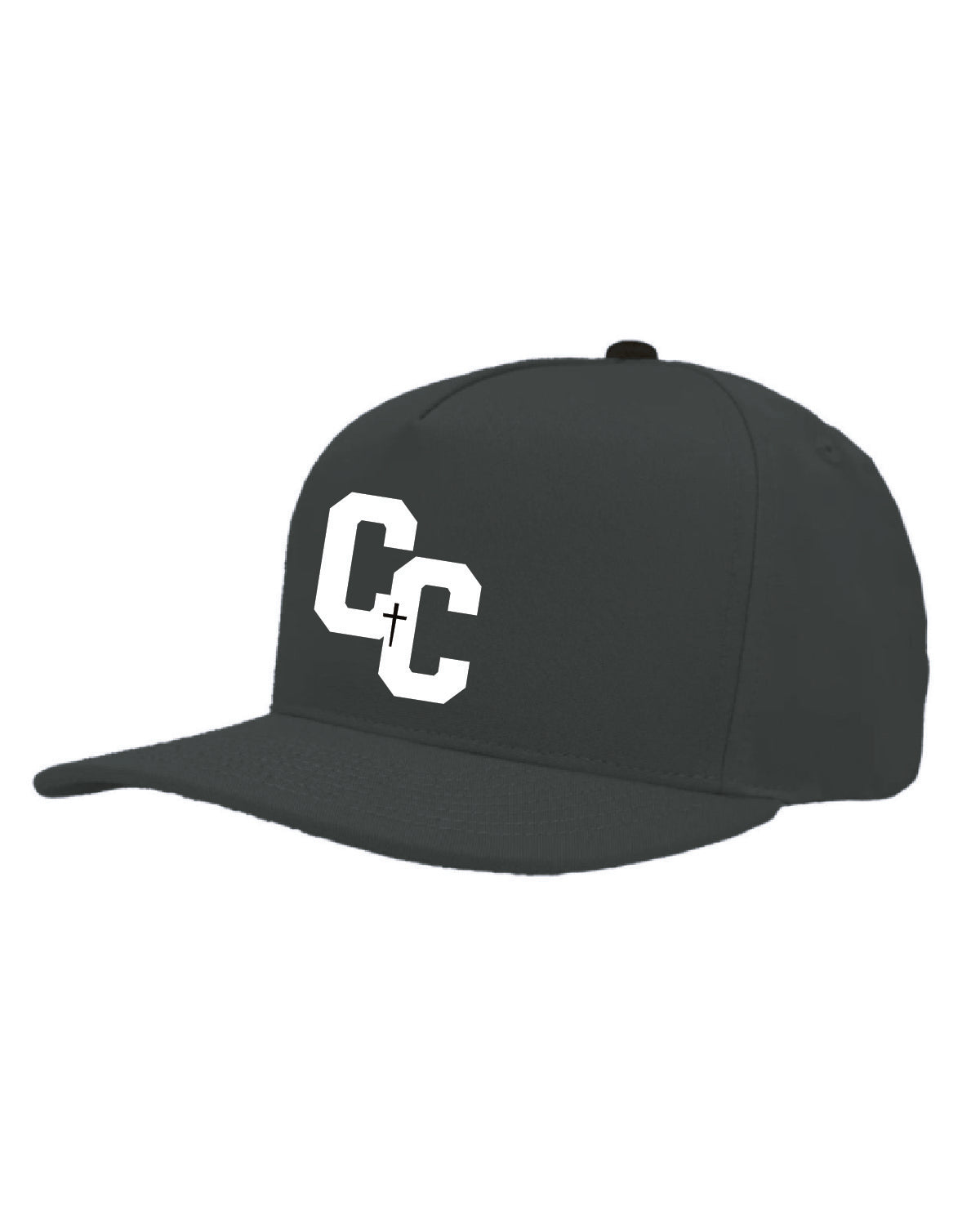 Christ Crew - Embroidered front and back - ZAPPED HEADWEAR - 5 Panel Medium Profile Snapback - PATRIOT