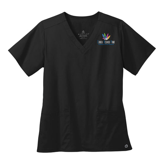 Clinical Research Prime - Standard Scrubs Women's WorkFlex V-neck Top