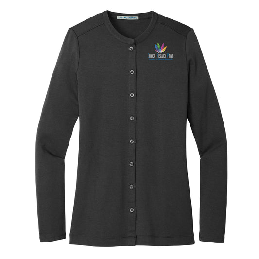 Clinical Research Prime - Women's Stretch Button-Front Cardigan