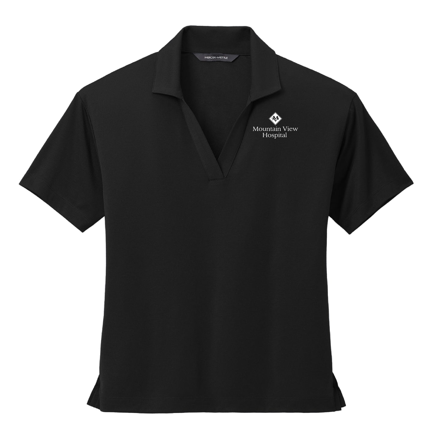 Mountain View Hospital (Dual Branded) - Women's Stretch Jersey Polo