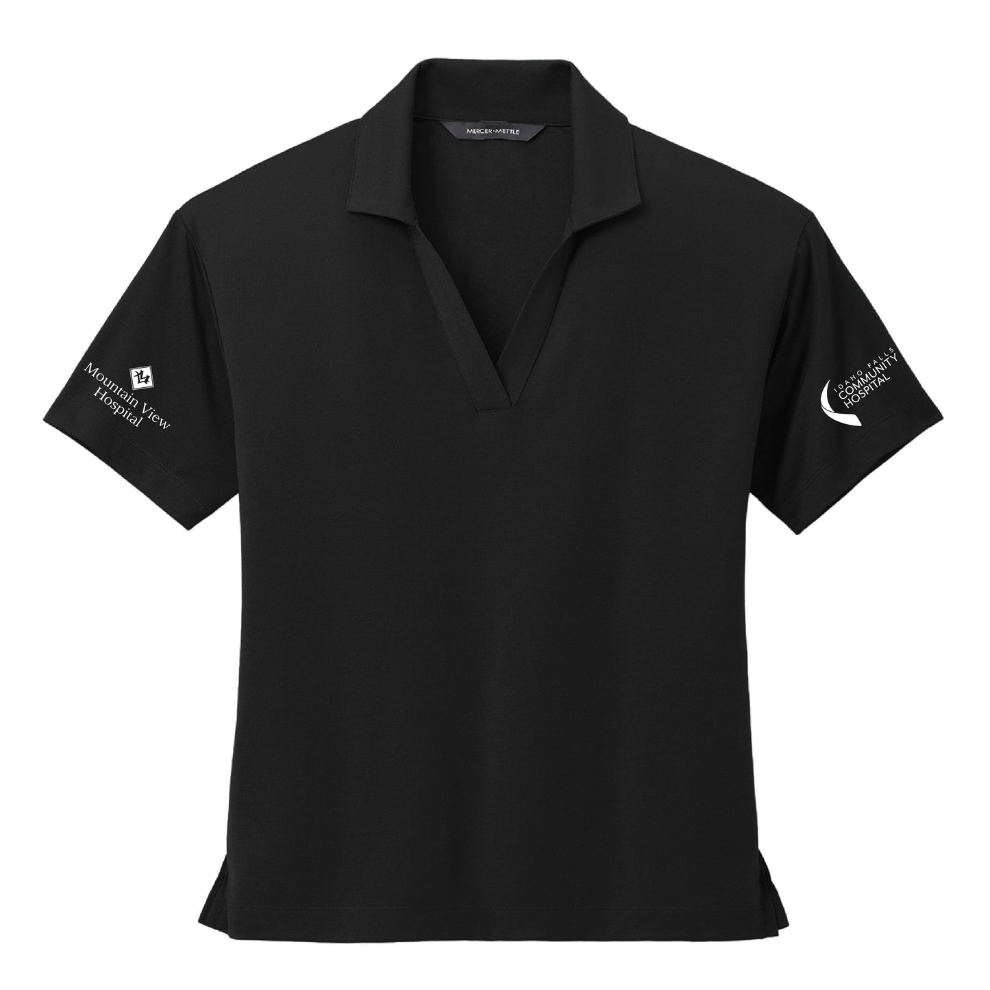 Mountain View Hospital (Dual Branded) - Women's Stretch Jersey Polo