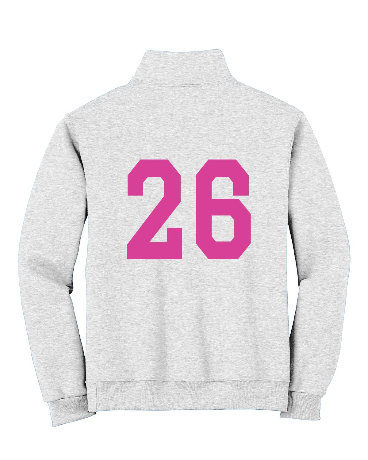 USA Explosion Softball - Quarter Zip Fleece - Explosion (cursive) - Custom Number (Back) - 995M