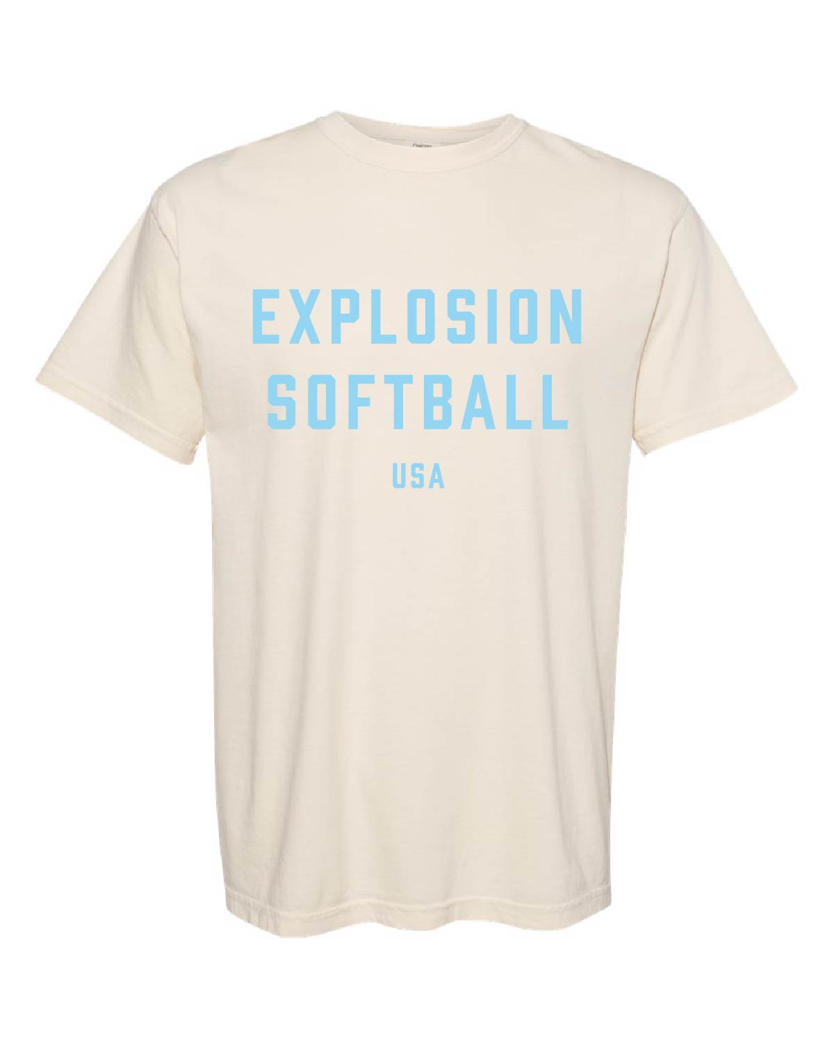 USA Explosion Softball - Comfort Colors Tee - Explosion Softball - 1717