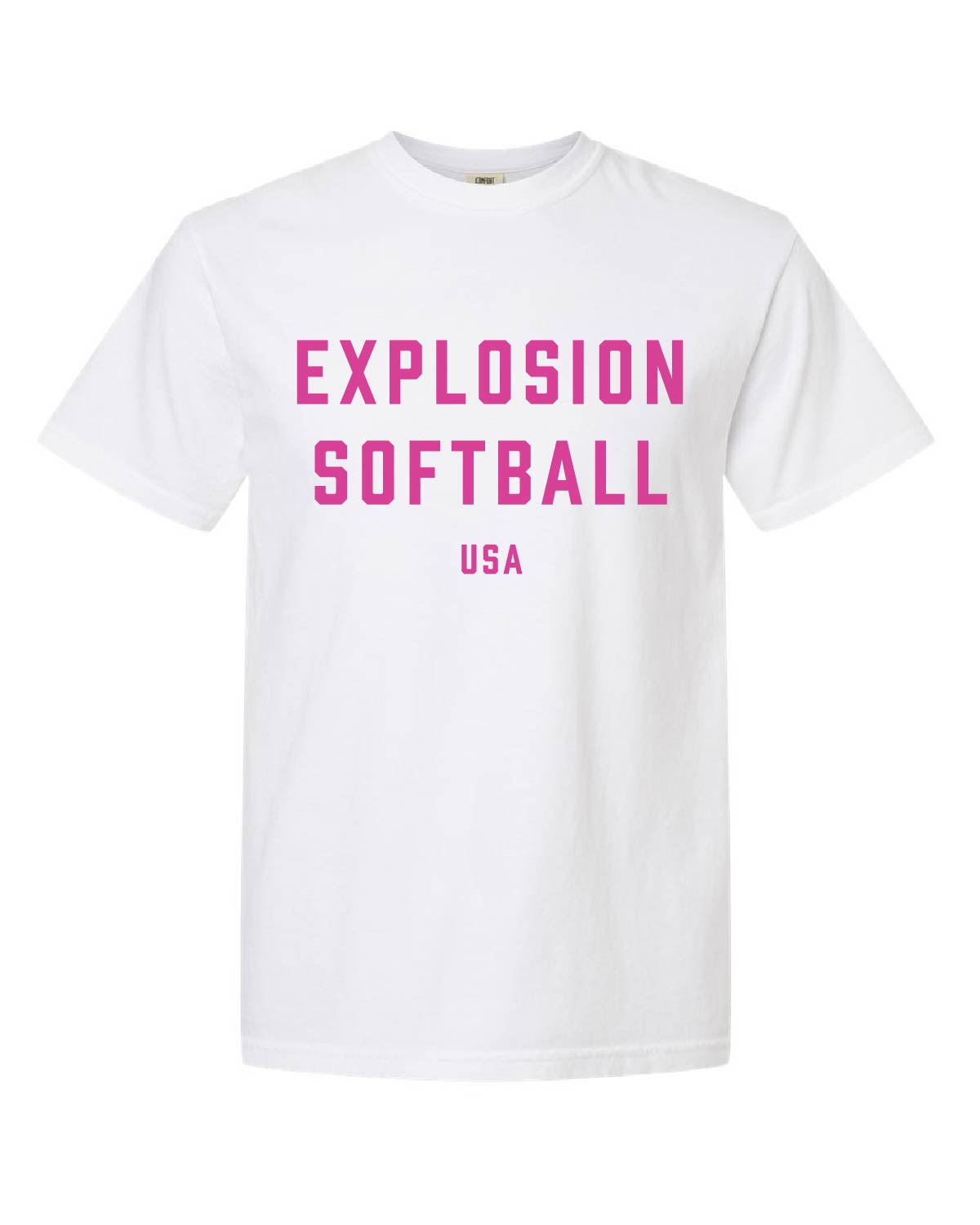 USA Explosion Softball - Comfort Colors Tee - Explosion Softball - 1717