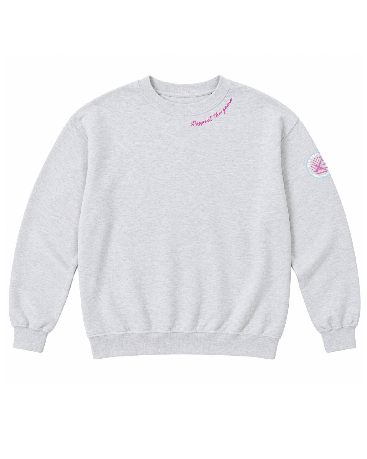 USA Explosion - Basic Fleece Crewneck - Respect The Game (neckline) - Custom Number (back) - 18000