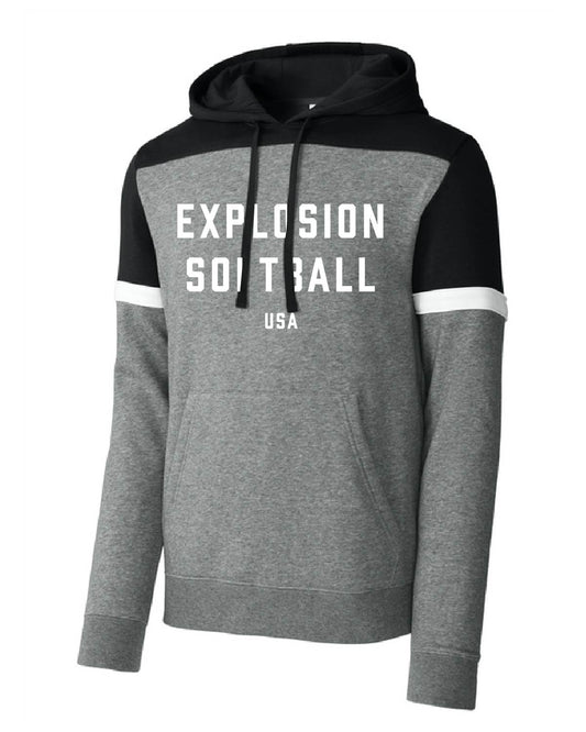 USA Explosion Softball - Sport Tek Colorblock Hoodie - Explosion Softball - STF205