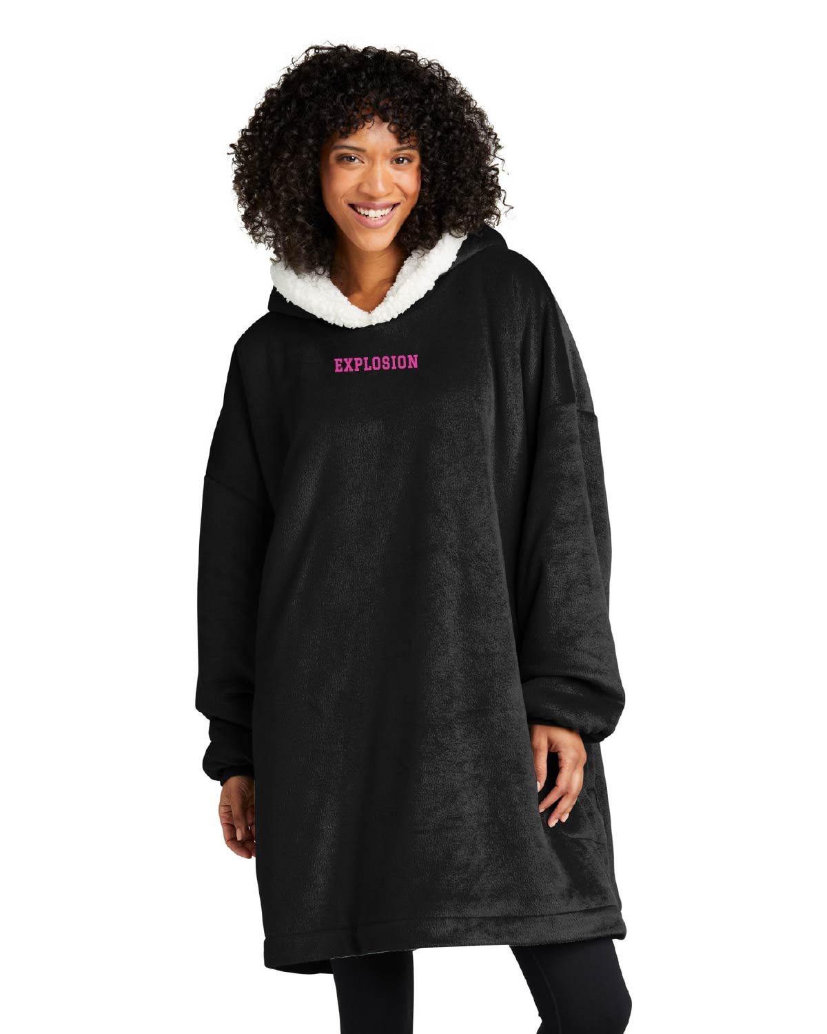USA Explosion - Embroidered Port Authority Mountain Lodge Wearable Blanket - Explosion (center) - BP41