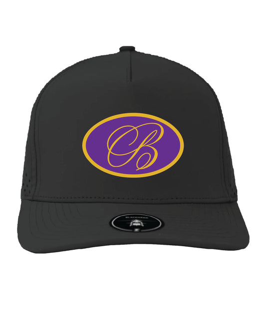 Broadmoor Skating - Embroidered Logo - Two Options - Embroidered Zapped Blackhawk Hat