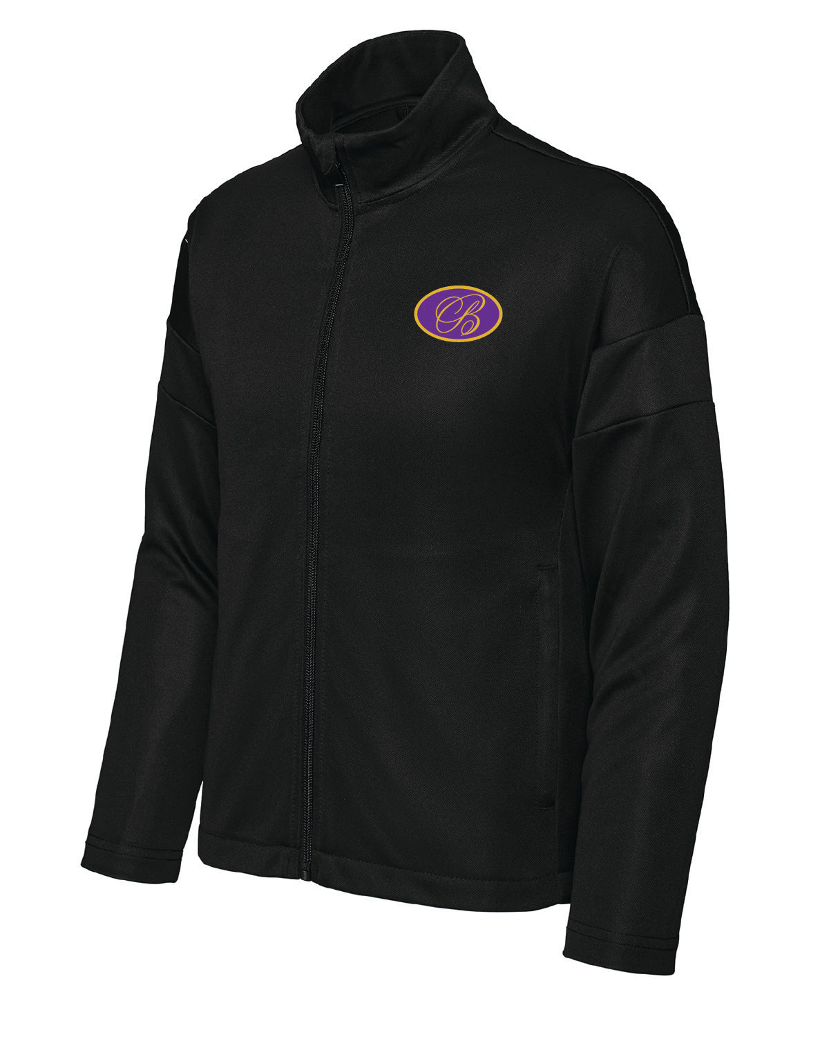 Broadmoor Skating - Embroidered - Pocket and Back Logo - Youth Travel Jacket YST800