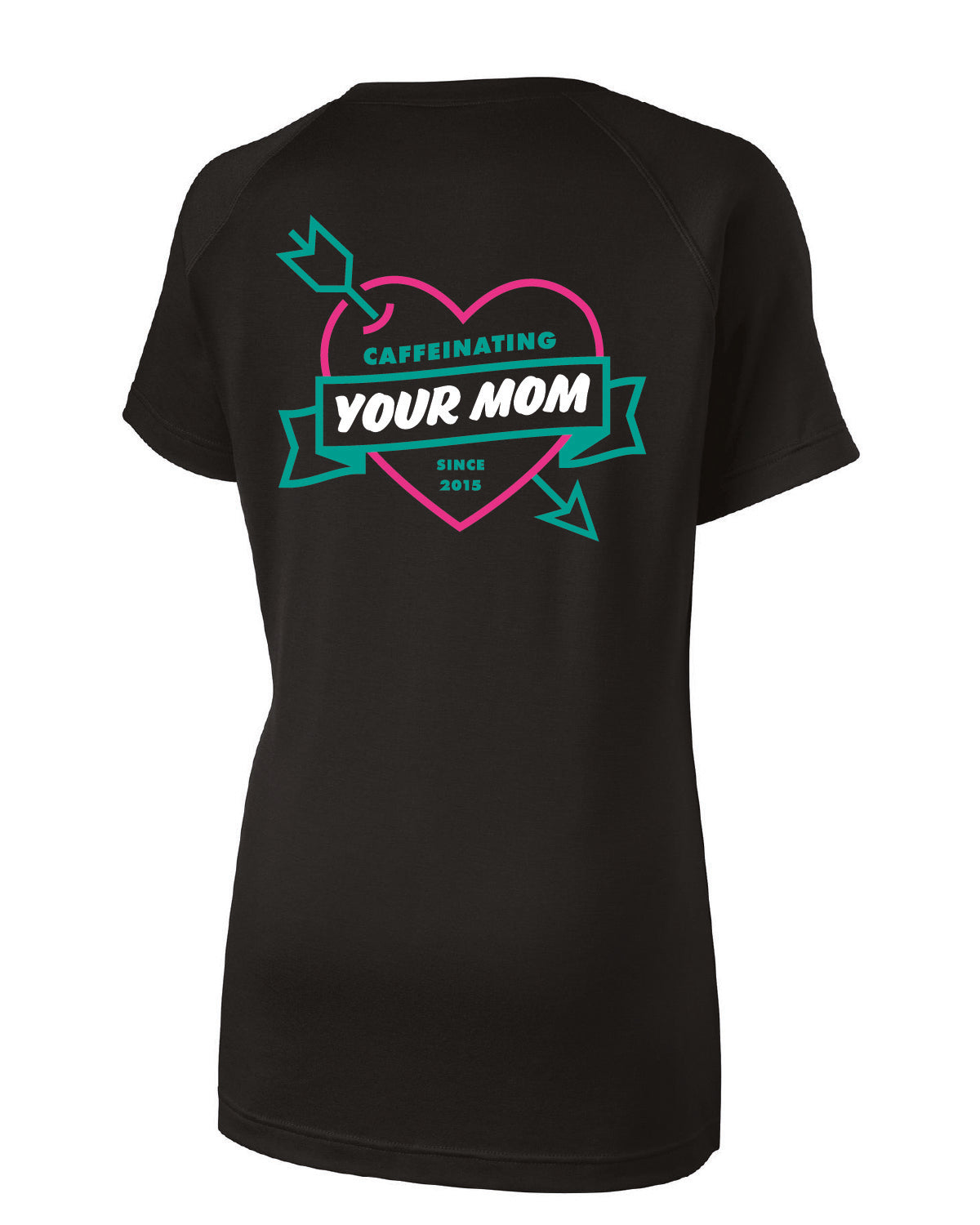 Women's Sport Tek Athletic Tee - Printed Design