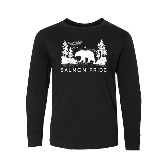 From Small Streams to Big Dreams Salmon Pride - LONG SLEEVE tees