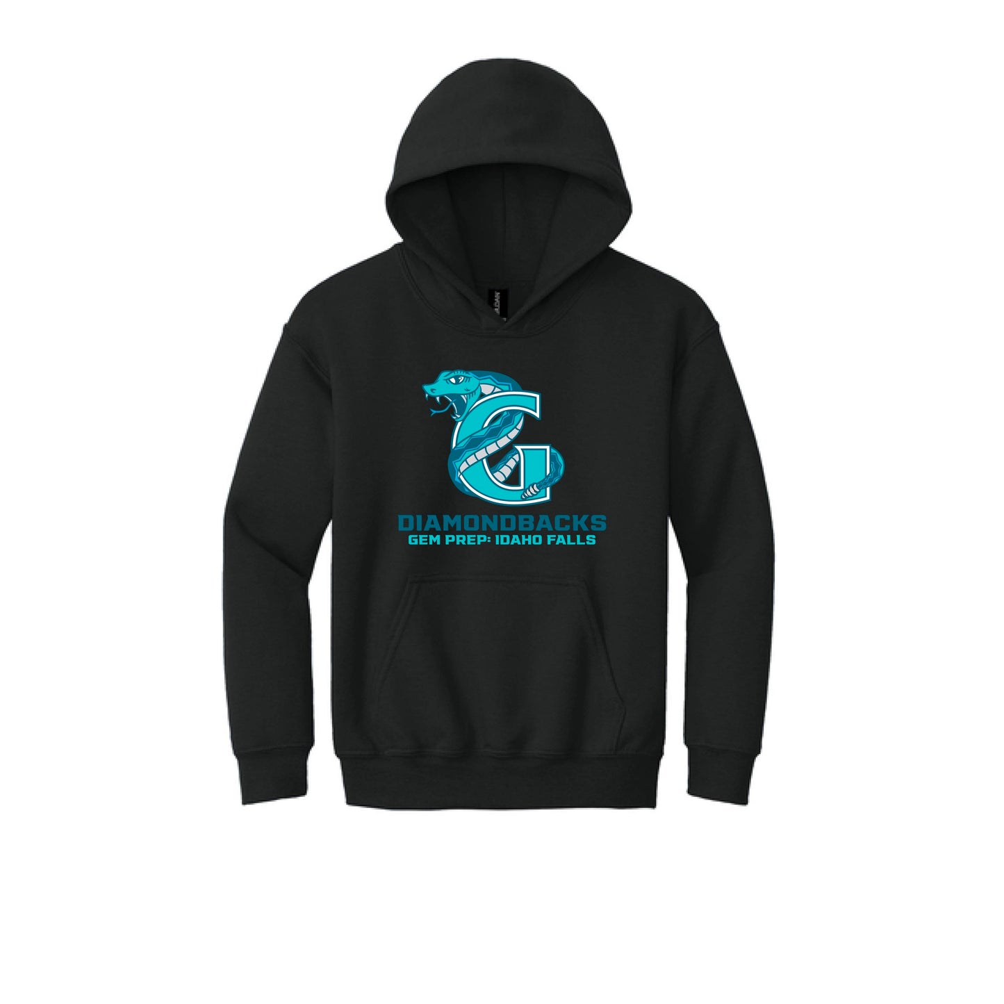 Gem Prep Spirit Wear - Gildan® Youth Heavy Blend™ Hooded Sweatshirt- 18500B