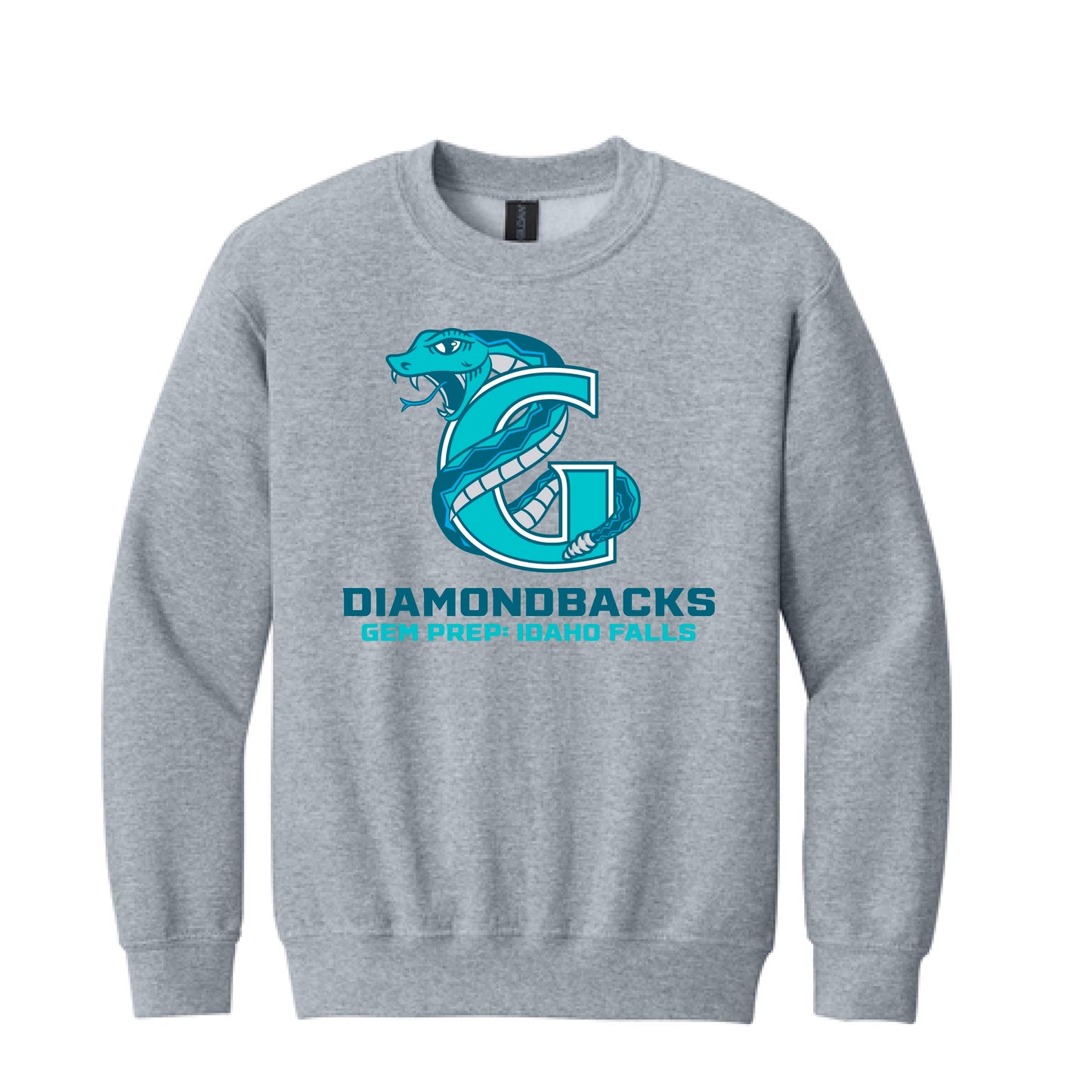 Gem Prep Spirit Wear - Gildan® Youth Heavy Blend™ Crewneck Sweatshirt - 18000B
