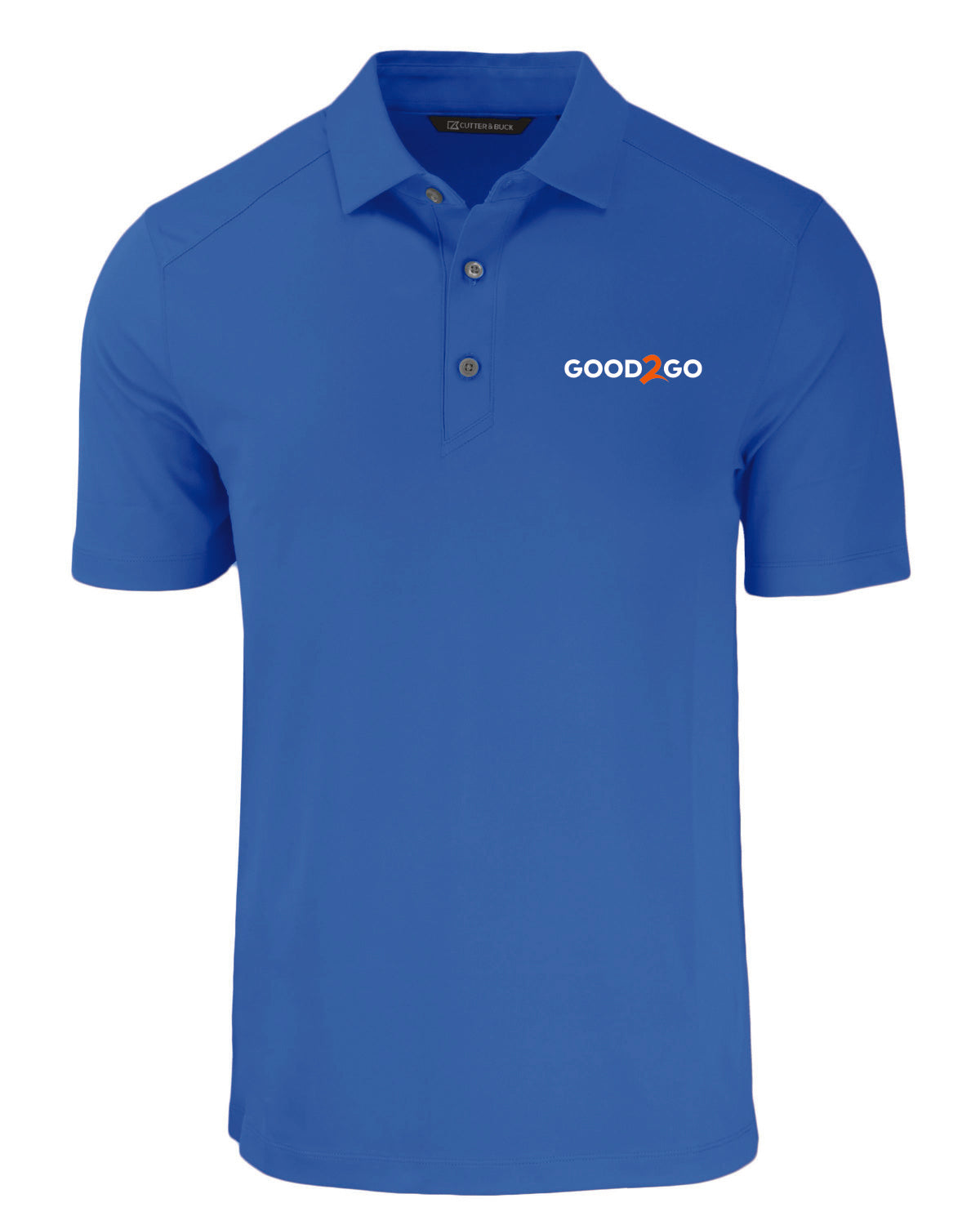 Good2Go - Embroidered - Pocket Design - Cutter + Buck Men's Polo - MCK01236