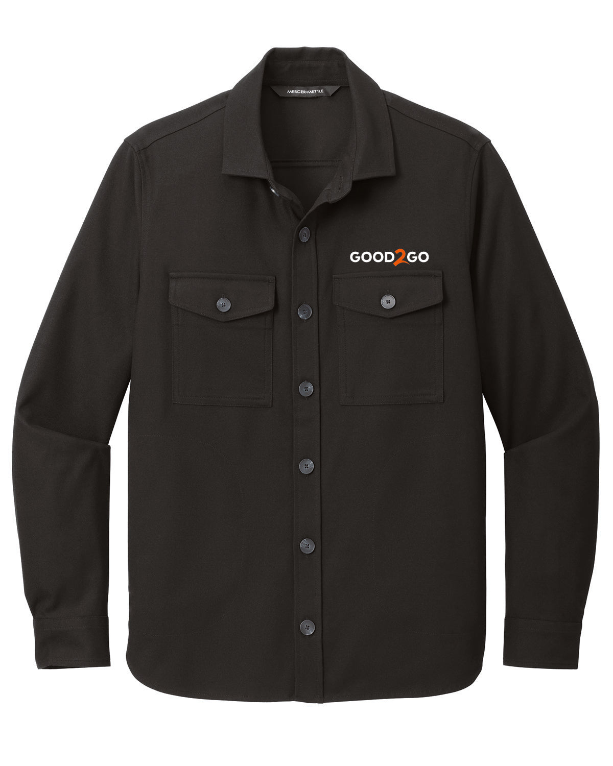 Good2Go - Embroidered - Mercer+Mettle Twill Overshirt - MM2020