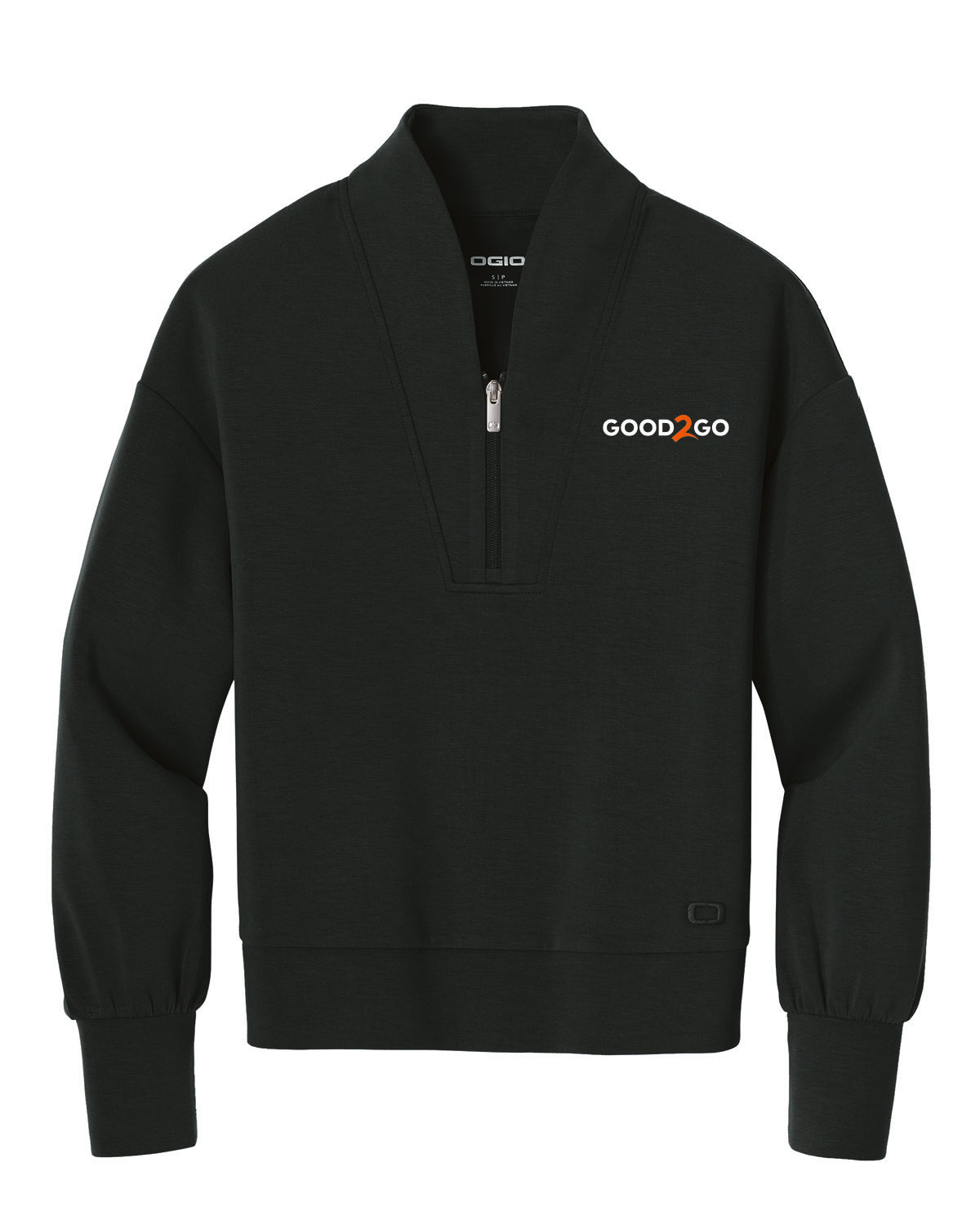 Good2Go - Embroidered - Ogio Women's Quarter Zip - LOG861