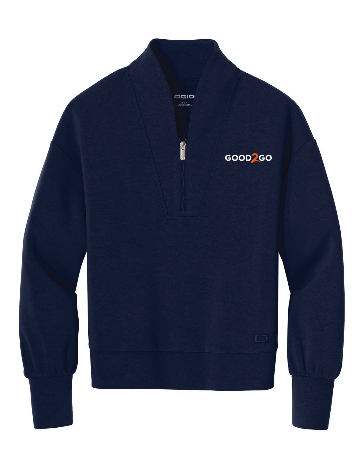 Good2Go - Embroidered - Ogio Women's Quarter Zip - LOG861