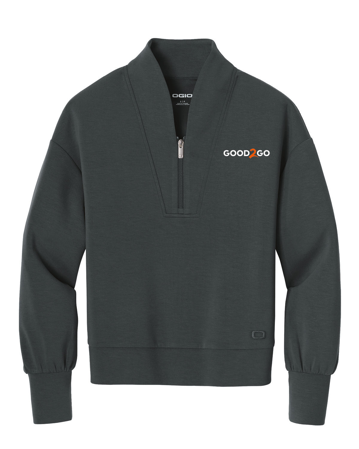 Good2Go - Embroidered - Ogio Women's Quarter Zip - LOG861