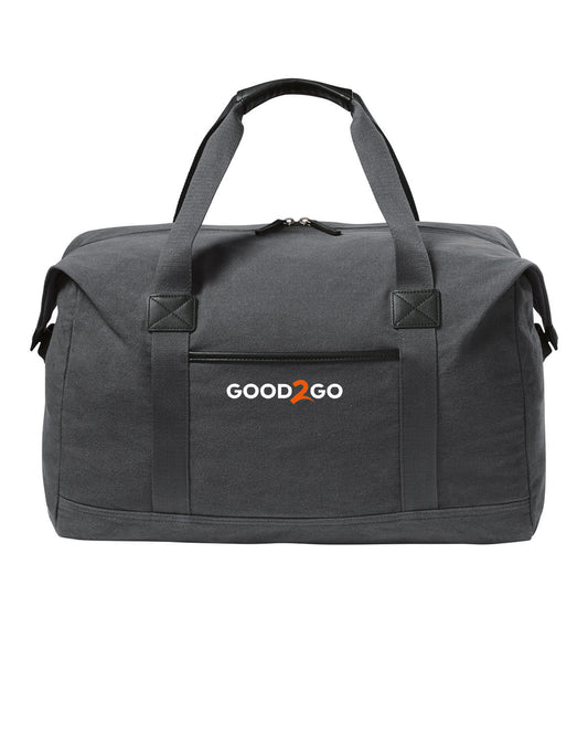Good2Go - Embroidered - Port Authority Canvas Duffel - BG8030