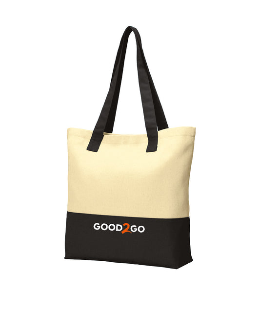 Good2Go - Printed - Port Authority Colorblock Cotton Tote - BG414