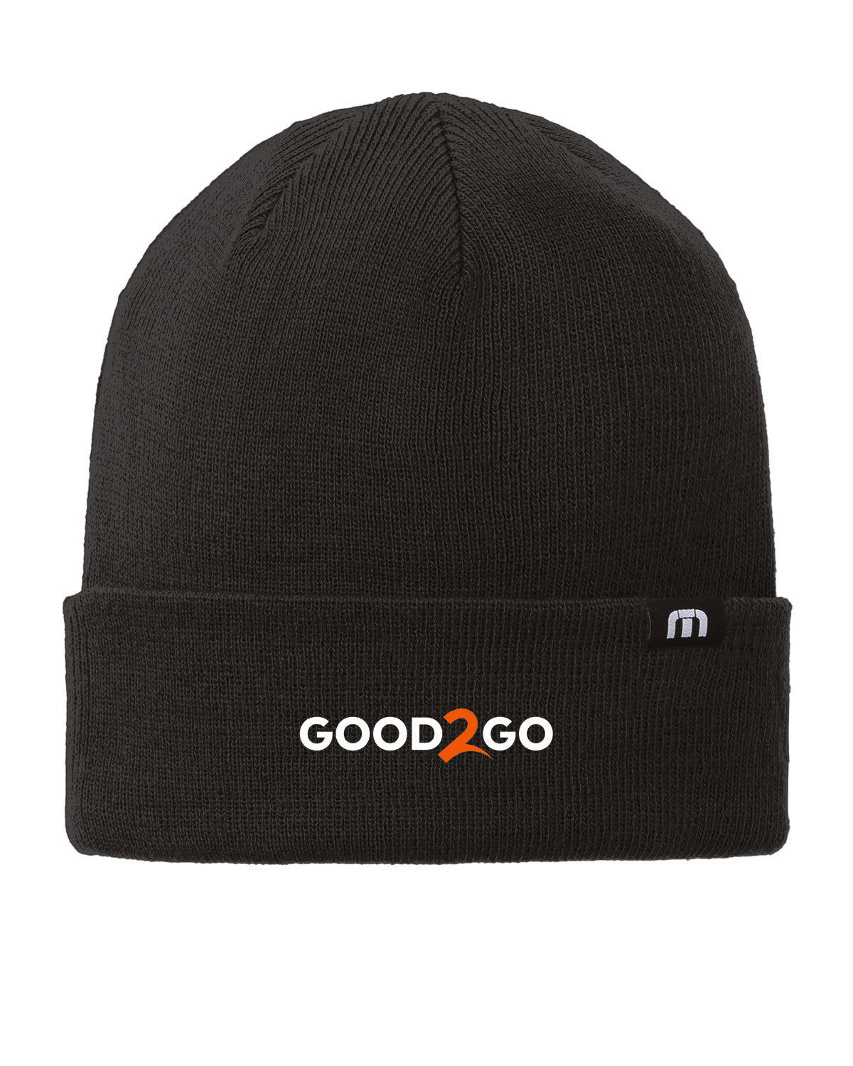 Good2Go - Embroidered - TravisMathew Solid Cuff Beanie - TM1MY394
