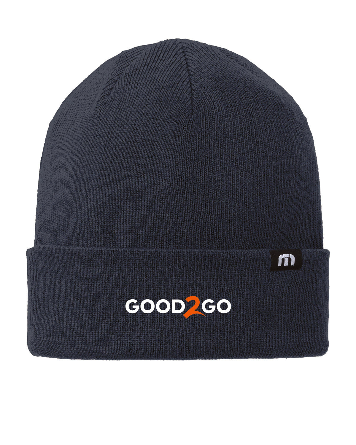 Good2Go - Embroidered - TravisMathew Solid Cuff Beanie - TM1MY394