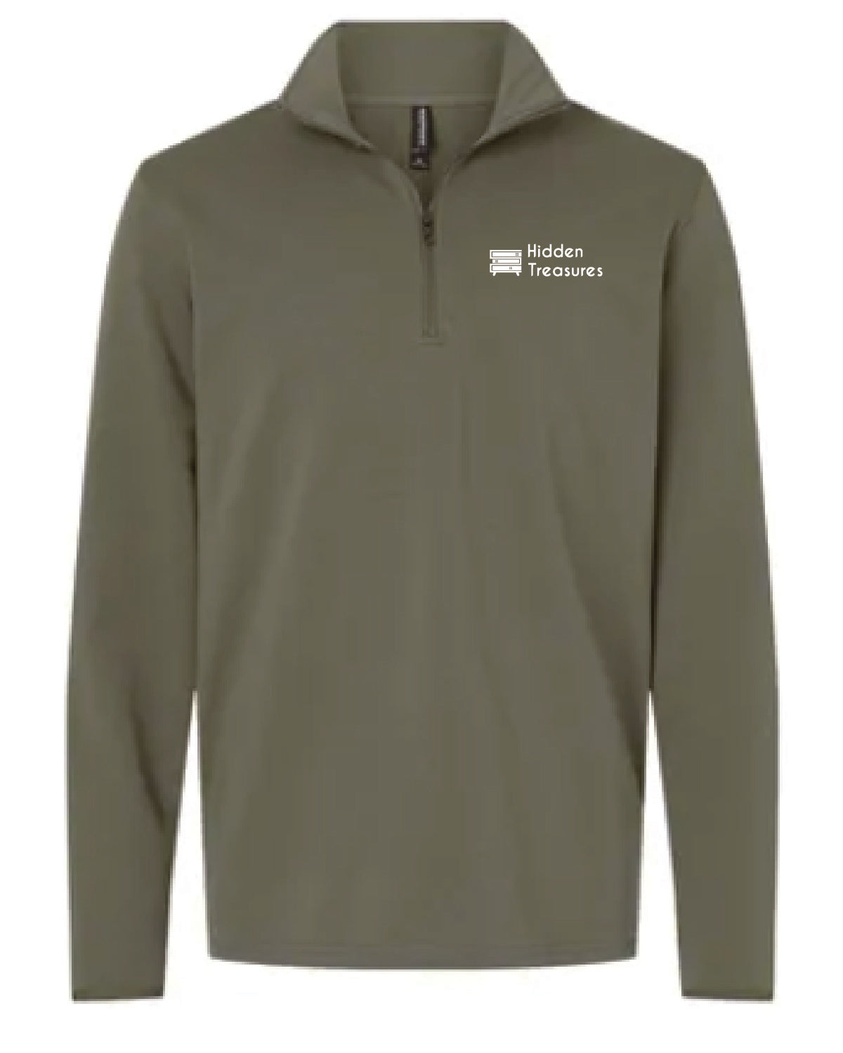 Hidden Treasures - Printed Pocket - Independent Quarter Zip - EXP20PQ