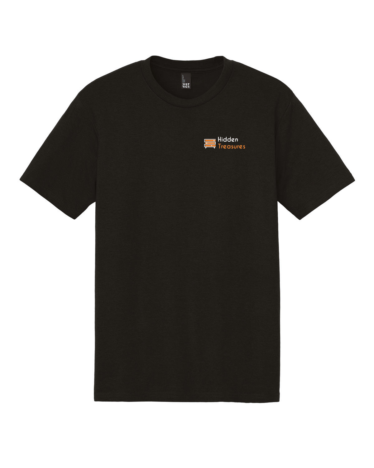 Hidden Treasures - Printed Pocket - District Perfect Tri Tee - DM130