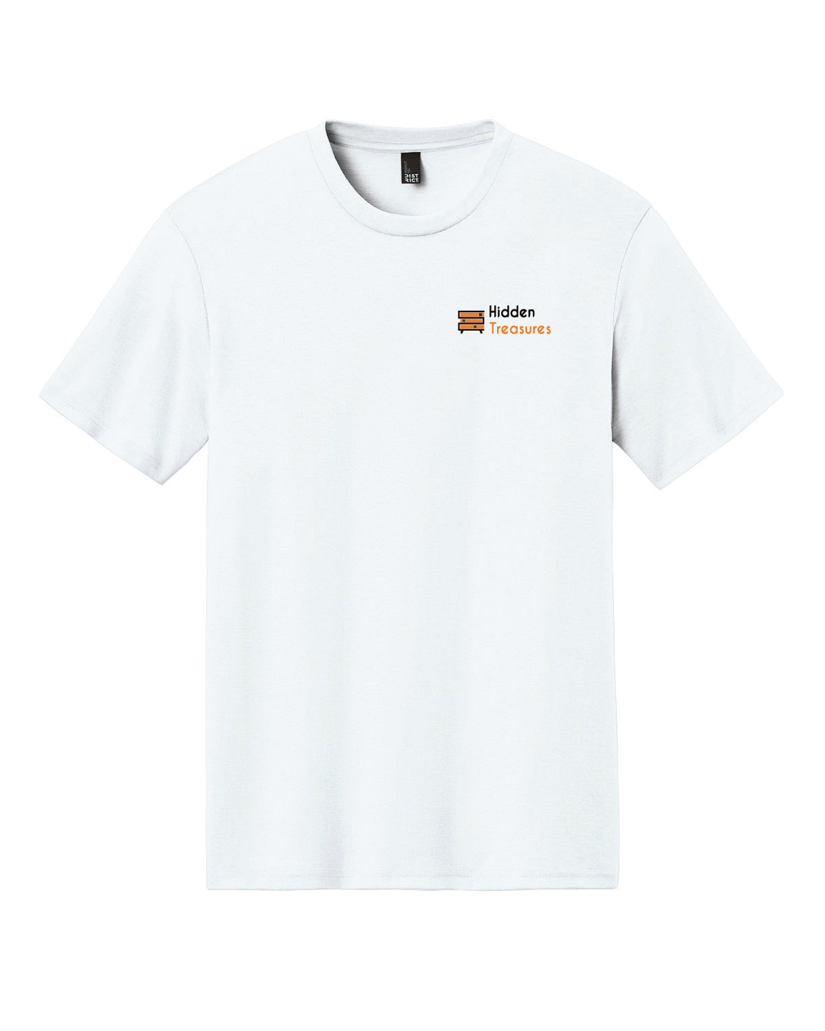 Hidden Treasures - Printed Pocket - District Perfect Tri Tee - DM130