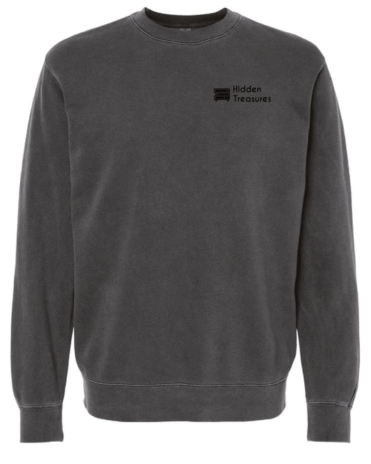 Hidden Treasures - Printed Pocket - Independent Pigment Dyed Crewneck - PRM3500