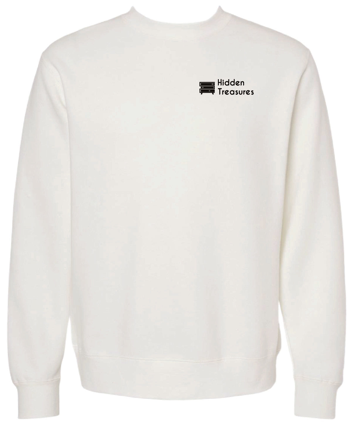 Hidden Treasures - Printed Pocket - Independent Pigment Dyed Crewneck - PRM3500