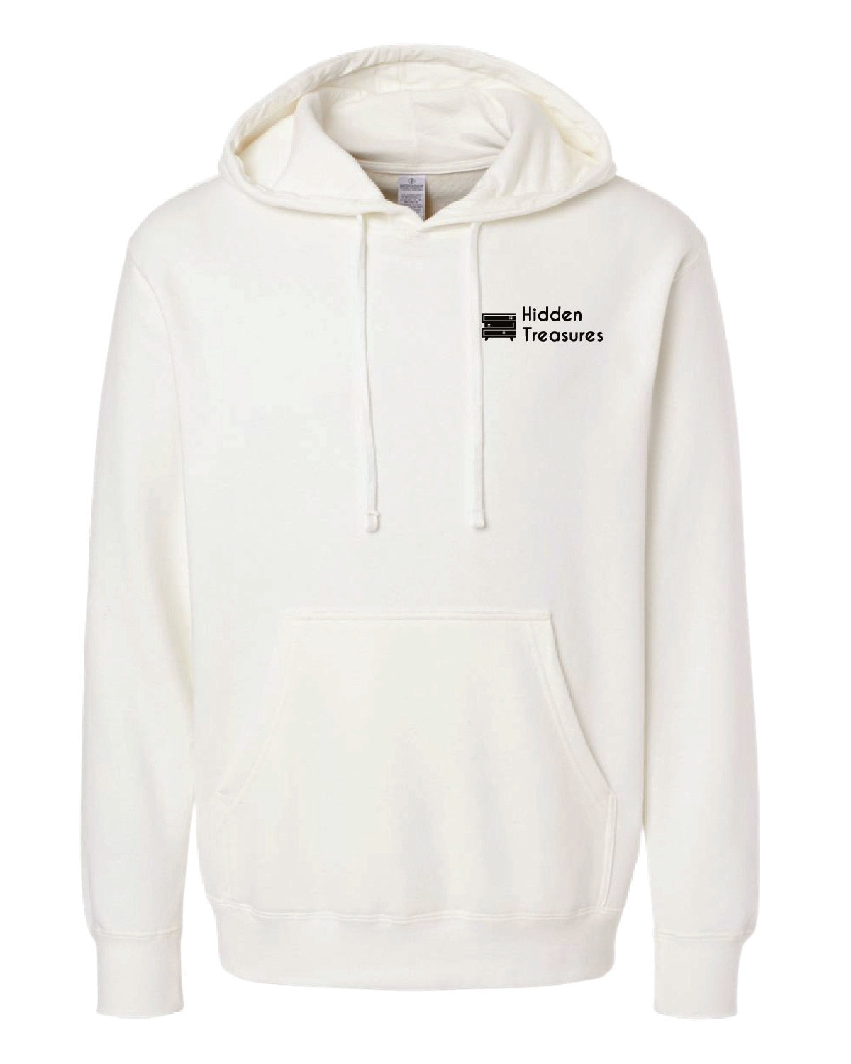 Hidden Treasures - Printed Pocket - Independent Pigment Dyed Hoodie