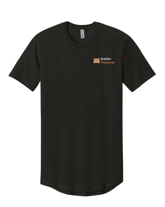 Hidden Treasure - Printed Pocket - Next Level Long Body Tee - NL3602
