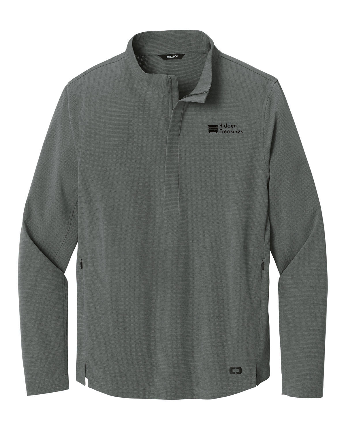 Hidden Treasures - Printed Pocket - OGIO Aspect 1/2 Zip - OG1003