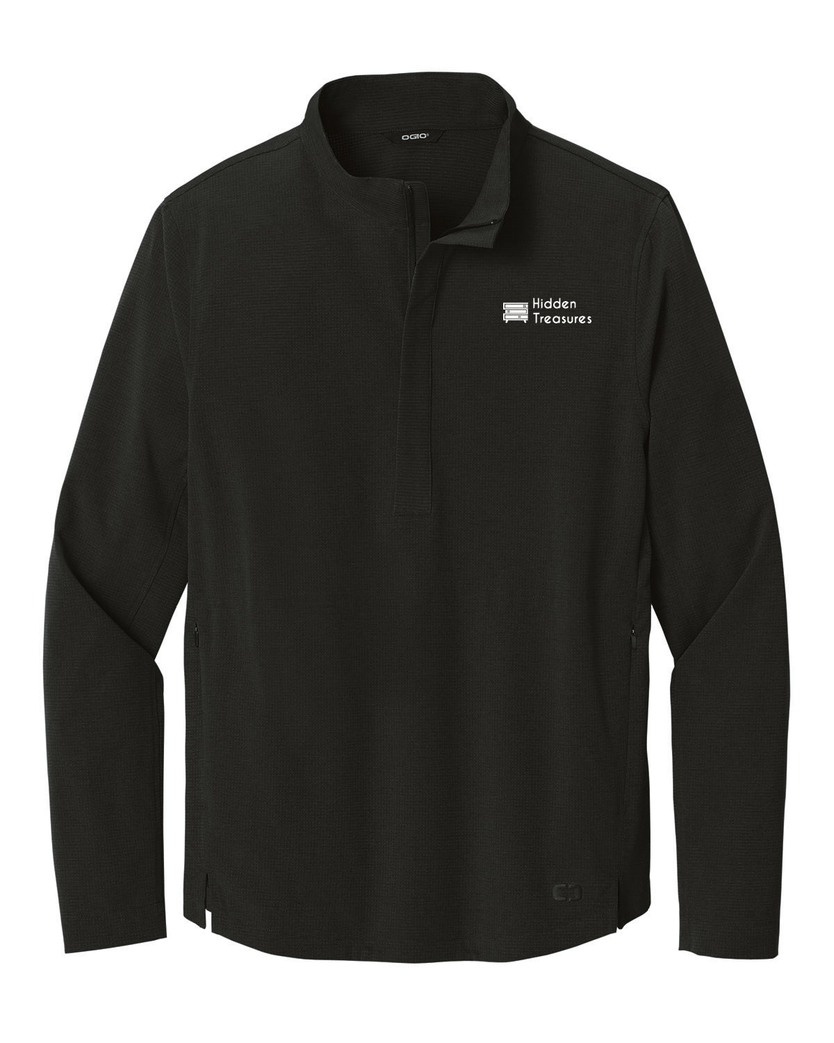 Hidden Treasures - Printed Pocket - OGIO Aspect 1/2 Zip - OG1003