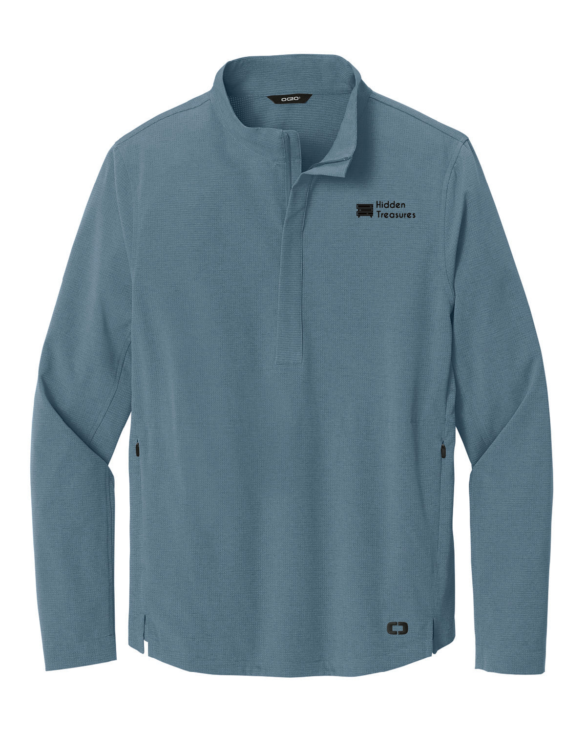 Hidden Treasures - Printed Pocket - OGIO Aspect 1/2 Zip - OG1003