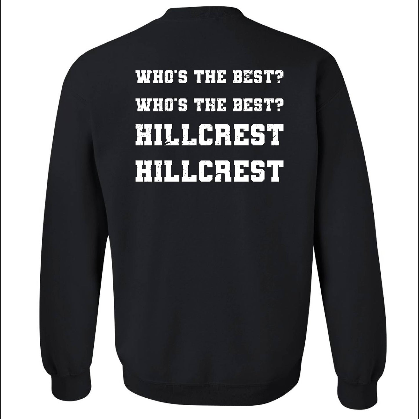 Hillcrest Knight w/ Chant on Back - BASIC Fleece Crewneck