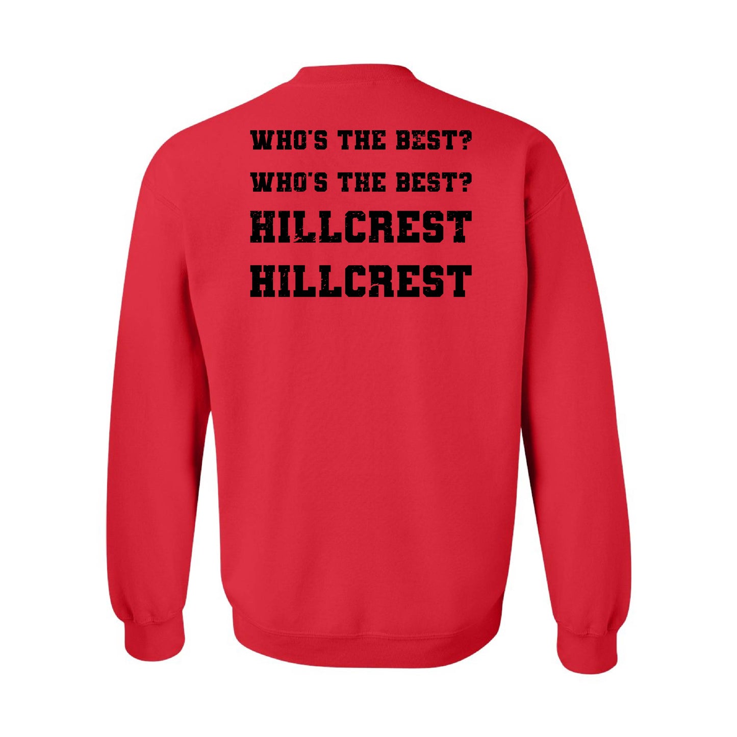 Hillcrest Knight w/ Chant on Back - BASIC Fleece Crewneck