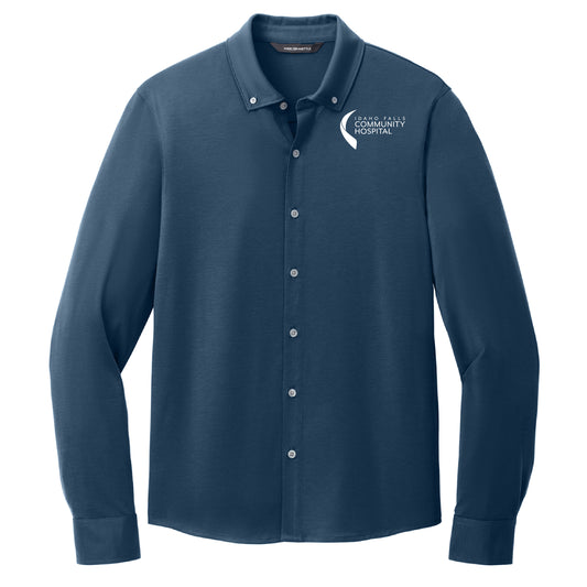 Idaho Falls Community Hospital (Dual Branded) - Stretch Jersey LONG SLEEVE
