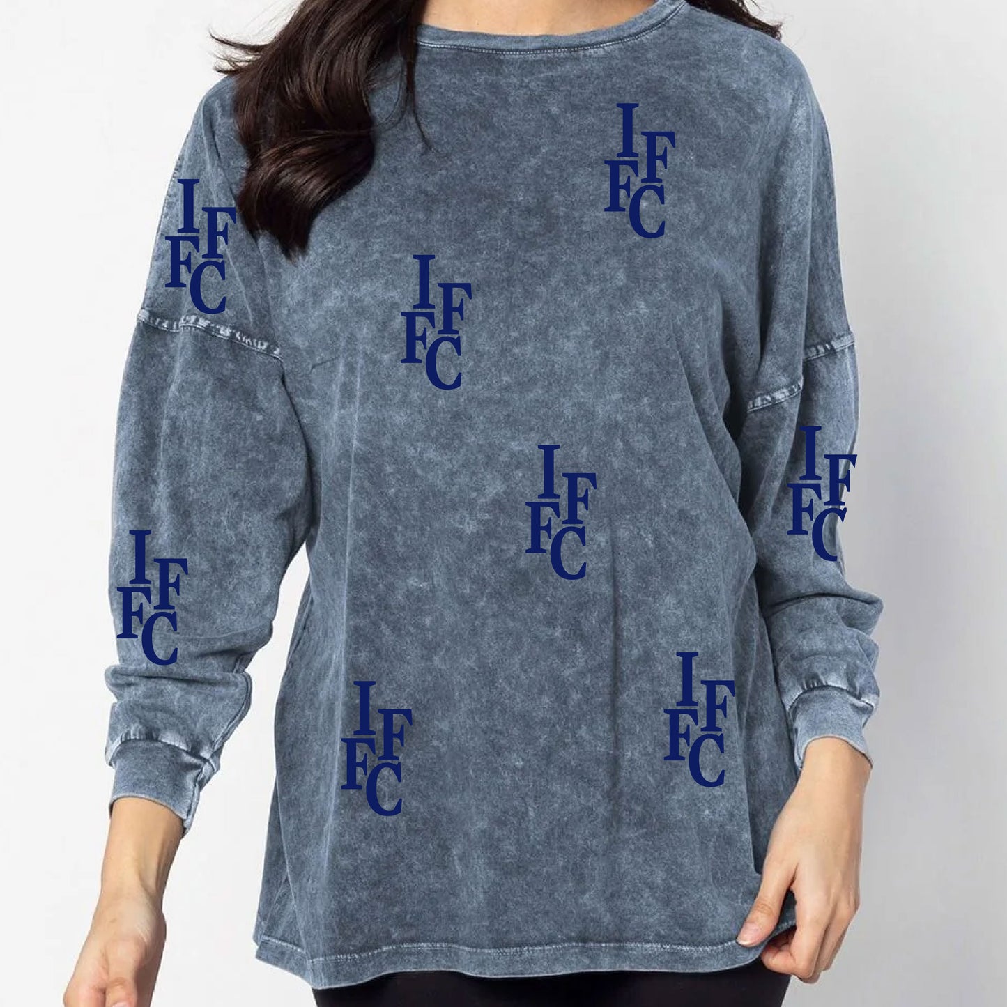 IFFC (small & scattered) - Chicka-d Long Sleeve Shirt