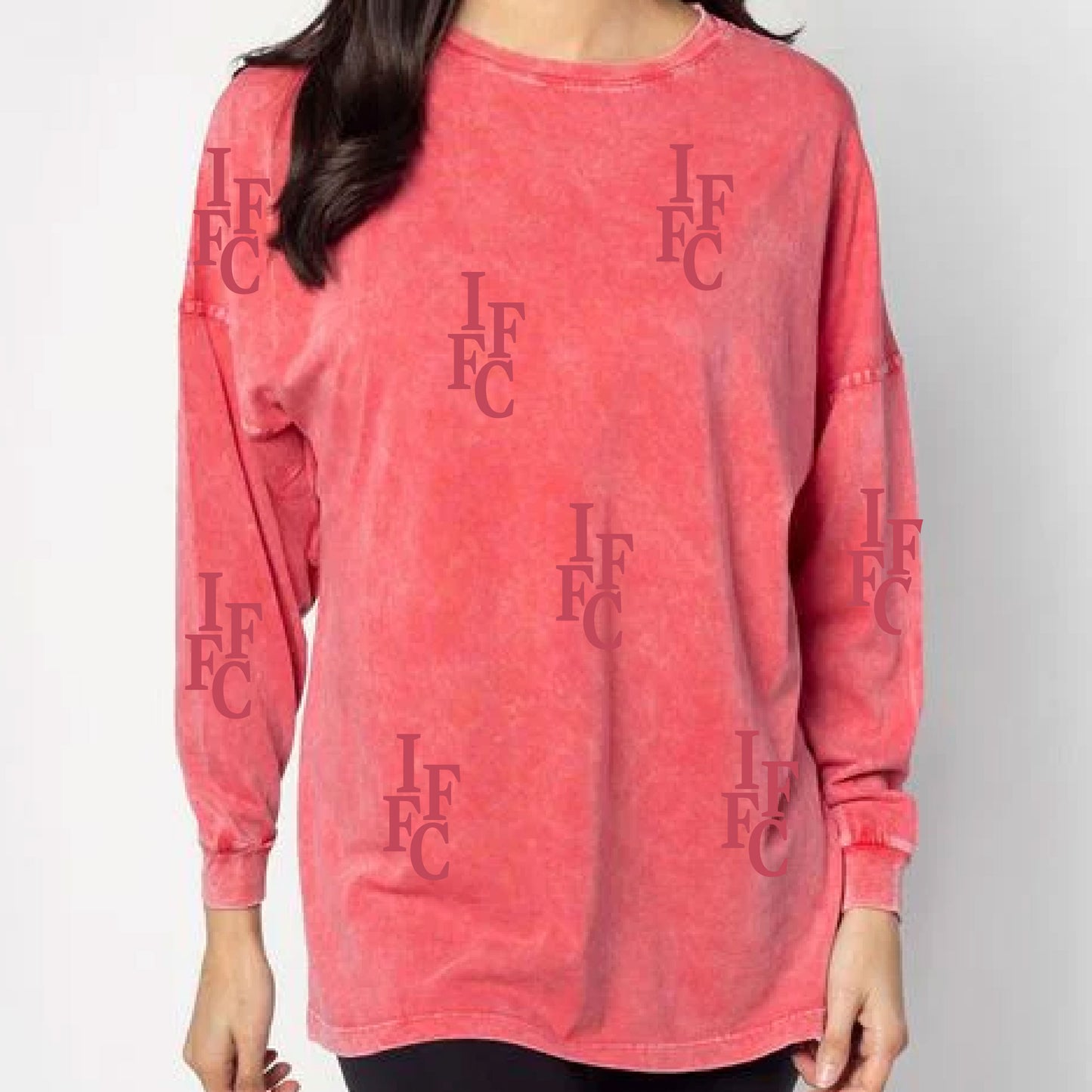 IFFC (small & scattered) - Chicka-d Long Sleeve Shirt