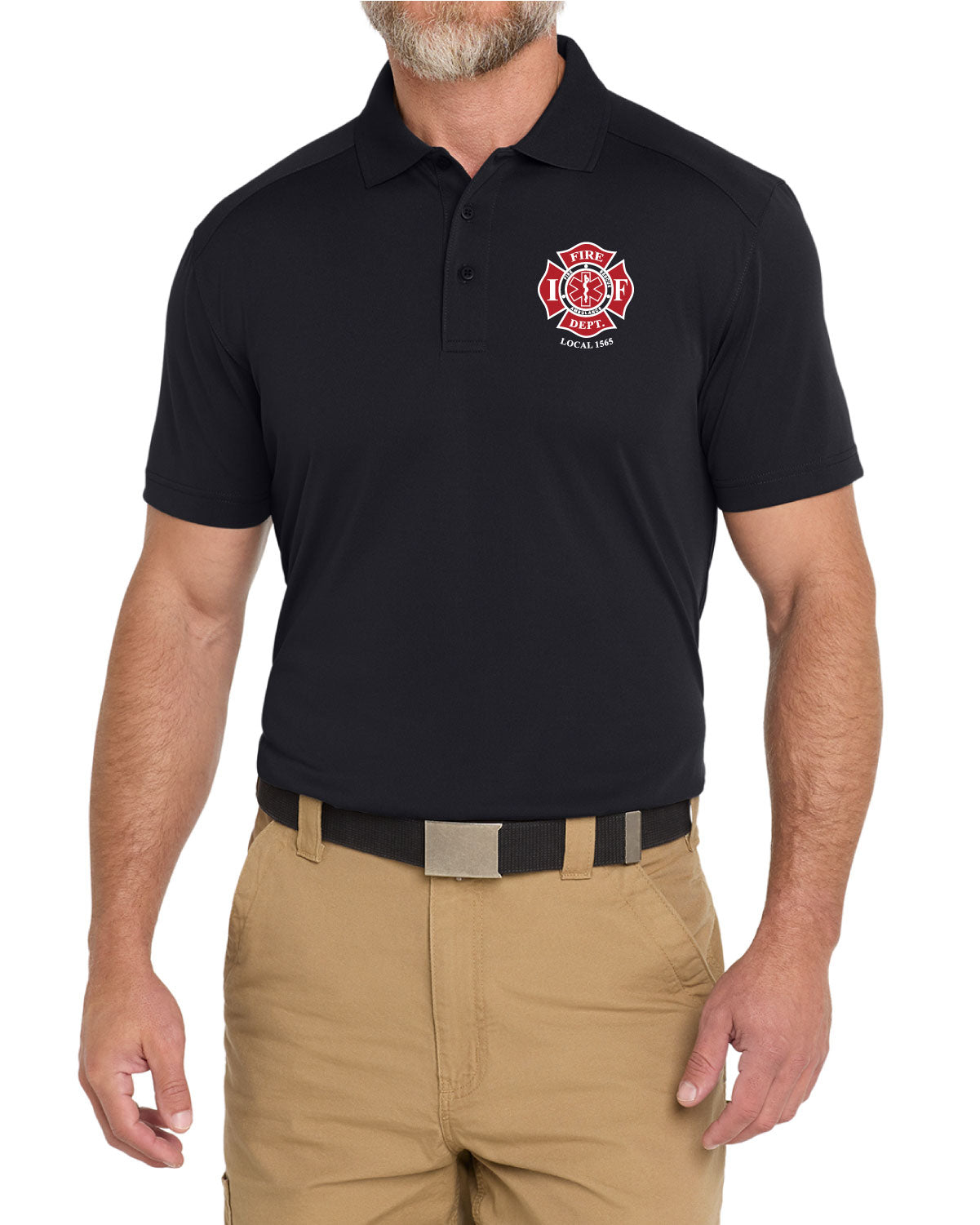 IFFD Local 1565 - CS418 CornerStone® Select Lightweight Snag-Proof Polo